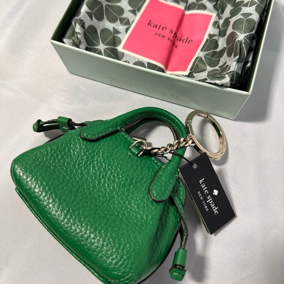 Kate Spade NWT Micro Dumpling coin purse/ keychain